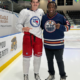 Georges Laraque and Matt Rempe Fight Camp